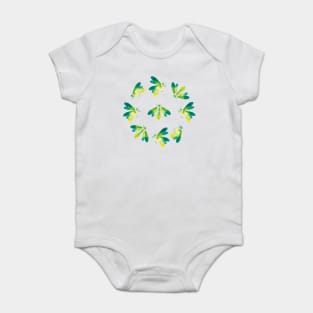 Fireflies Glowing Nights Baby Bodysuit